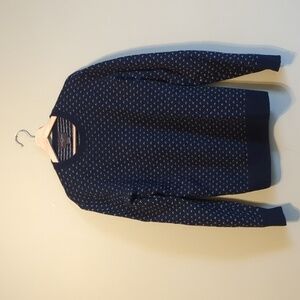 Lamb's Wool Sweater - Black Brown 1826